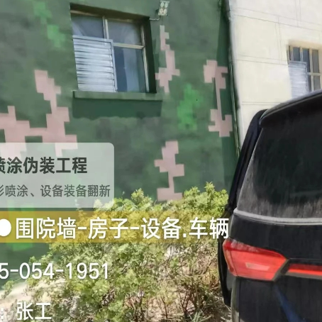 盘锦数码迷彩漆施工